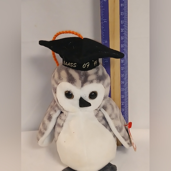 '𝟵𝟵 𝗪𝗶𝘀𝗲𝗿 𝗚𝗿𝗮𝗱𝘂𝗮𝘁𝗶𝗻𝗴 𝗢𝘄𝗹 𝗥𝗲𝘁𝗶𝗿𝗲𝗱 𝗧𝗬 𝗕𝗲𝗮𝗻𝗶𝗲 - Picture 2 of 9